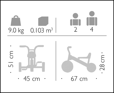 Winther� VIKING Dreirad klein 8900450