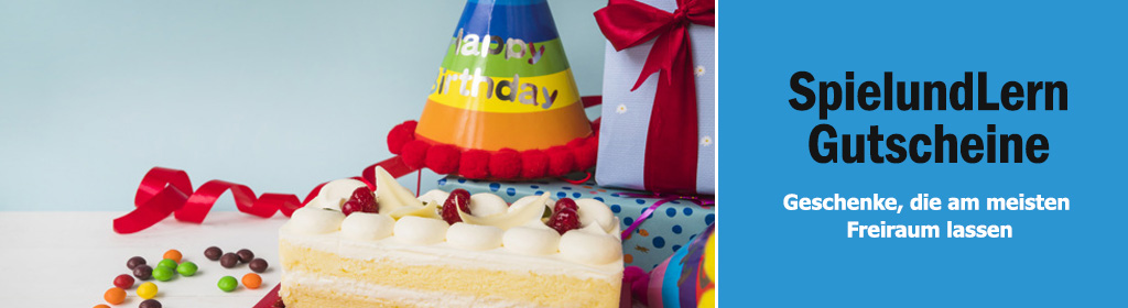 ✉ SpielundLern Gutscheine Banner