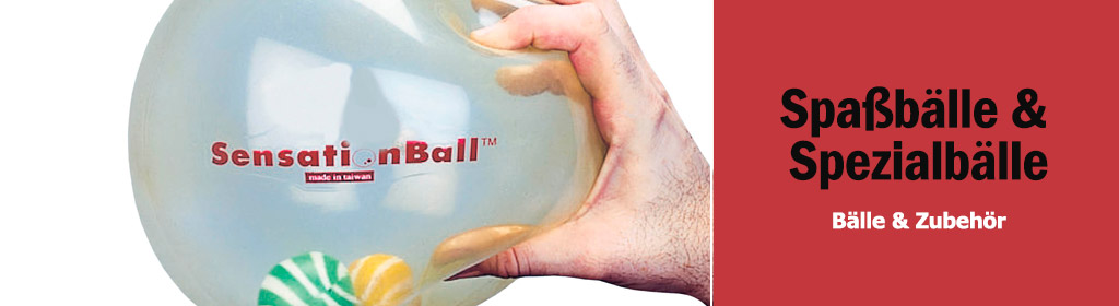 Spa�b�lle & Spezialb�lle Banner