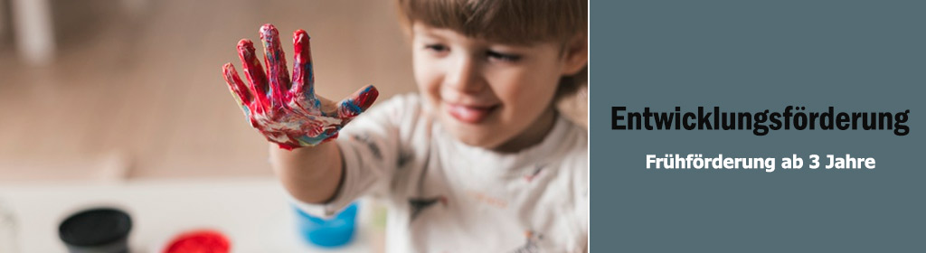 Fr�hf�rderung ab 3 Jahre Banner