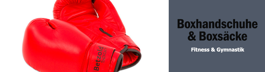 Boxhandschuhe & Boxs�cke Banner