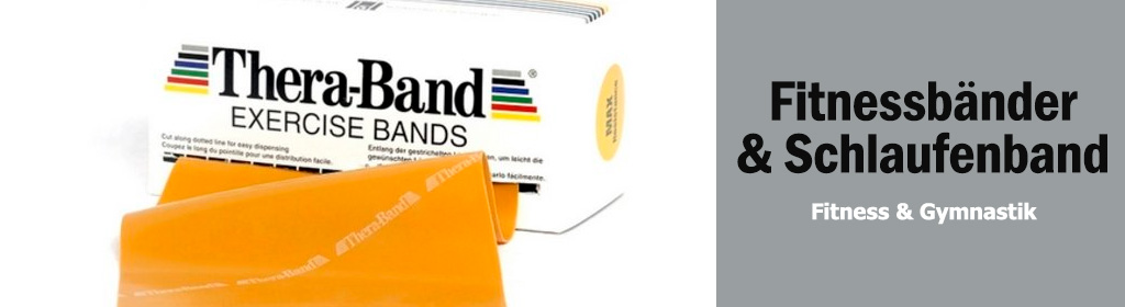 Fitnessb�nder & Schlaufenband Banner