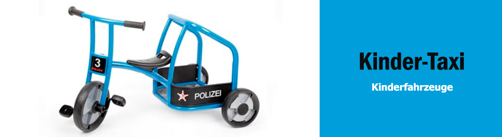 Kindertaxi Banner