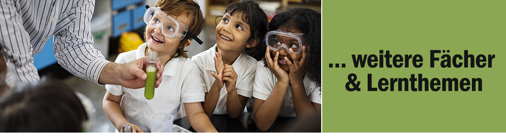... weitere F�cher & Lernthemen Banner