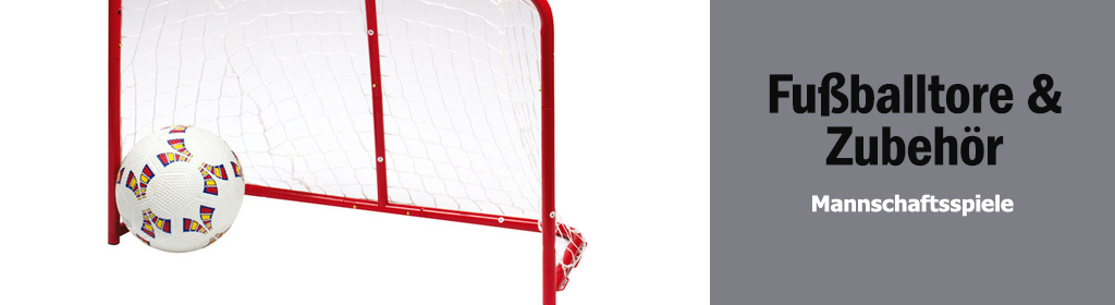 Fu�balltore & Zubeh�r Banner