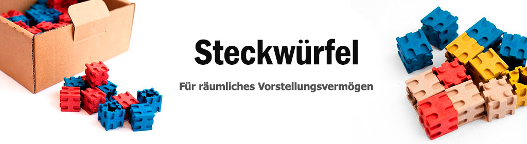 Steckw�rfel Banner