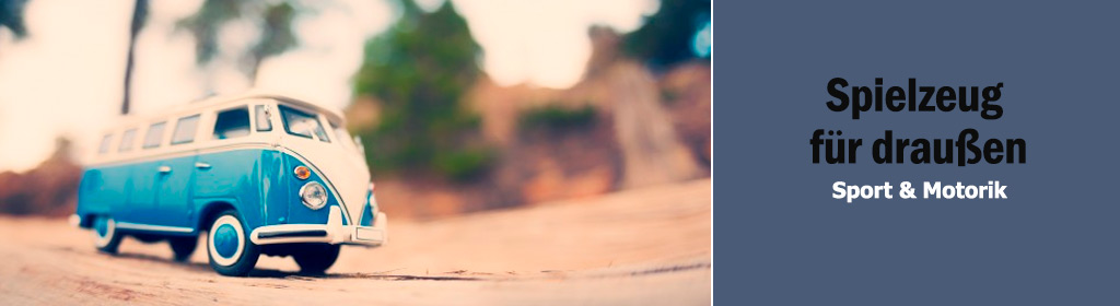 Spielzeug f�r drau�en Banner