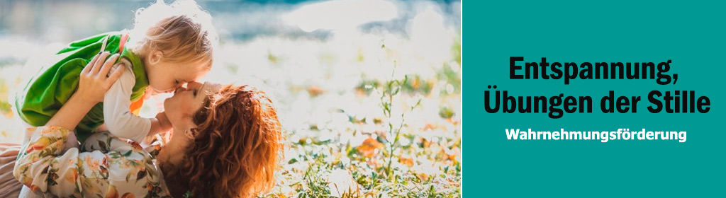 Entspannung, �bungen der Stille Banner