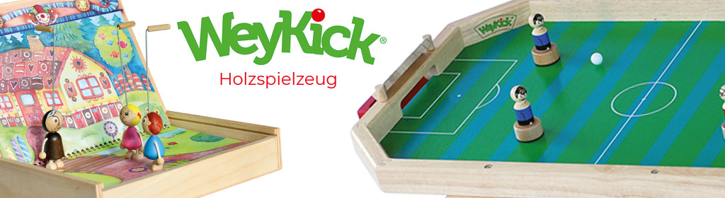 WeyKick Spiele Banner