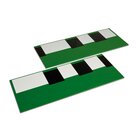 Zwei Bretter mit schwarzen und wei�en Feldern f�r die Glocken, ab 3 Jahre