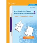 Arbeitsbl�tter f�r den Mathematikunterricht 4
