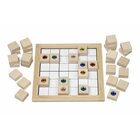 Juwelen-Sudoky 6 x 6, Logikspiel mit Farben, ab 4 Jahre