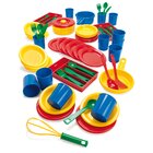 dantoy� Sandspielzeug, Ess-Servies f�r 12 Kinder, 81 Teile