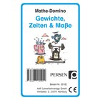 Mathe-Domino: Gewichte, Zeiten & Ma�e, Kartenspiel, 3. und 4. Klasse