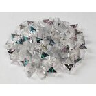 Prismo Glitzer Dreiecke 200 St�ck Gold und Silber transparent