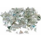 Prismo Glitzer Trapeze 300 St�ck Silber durchgef�rbt