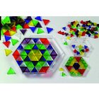 Kleinkinder-Riesen-Prismo Dreiecke 300 St�ck transparent