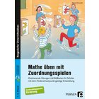 Mathe �ben mit Zuordnungsspielen, Buch, Klasse 1-6
