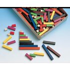 Farbige Holzst�be, 240 St�ck, 4-9 Jahre