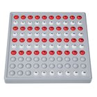 ABACO 100 mit Zahlen - Modell A 10/10 Kugeln (rot/wei�), 6-9 Jahre