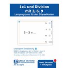 St�pselkarten '1 x 1 und Division mit 3, 6, 9'