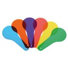 Farbmischf�cher, 6 verschiedene transparente Farbfolien