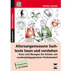 Altersangemessene Sachtexte lesen und verstehen, Buch, 7.-10. Klasse