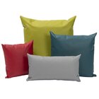 Kissen, 25 x 60 x 15 cm, Stoff, Newlife Eco: Rot