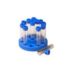 Reagenzgl�ser im Drehst�nder 14 St�ck