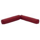 R�ckenpolster-Set Ruhe-Ecke, Farbe: Newlife Eco: Rot