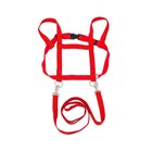 Pferdegeschirr f�r Kinder, rot, 3-10 Jahre