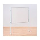 Sparset Tafelreihe, Tafeloberfl�che wei�, 3 Tafeln, 4 T-Fu�-Stative