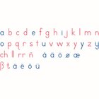 Bewegliches Alphabet, Holzbuchstaben, ab 4 Jahre