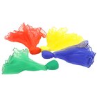 4er-Set Chiffon Wurfs�ckchen (rot, gelb, gr�n, blau) ab 3 Jahren