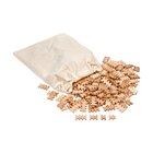 Dusyma-Steckbausteine Holz, 500 St�ck, ab 3 Jahre