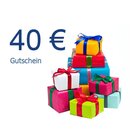Gutschein 40 �