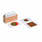 Kasten mit Aufgabenkarten f�r die eingeschriebenen und konzentrischen Figuren