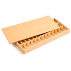 Kasten f�r die Aufgedruckten Buchstaben