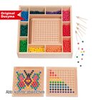 Mini-Kugelspiel-Set klein, 500 Holzkugeln, 2 Legeablets und Zubeh�r, ab 3 Jahre