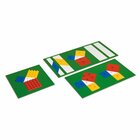 Satz des Pythagoras, 13 Einsatzfiguren aus Metall