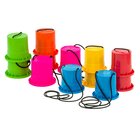 Laufstelzen Regenbogen-Set, 6 St�ck