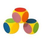 Schaumstoff-Farben-W�rfel, ab 3 Jahre