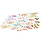 EURO-Spielgeldsatz, 22 M�nzen und 22 Scheine im Polybeutel, Rechengeld