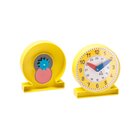 Sch�ler-Lernuhr mit Zeigerwerk - synchron - aus RE-Plastic�
