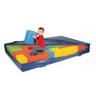 25-teiliger Bausteinsatz MAXI mit passendem Weichbodenbezug