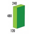 Quader MEDI gr�n/hellgr�n, 36-104-12, 2-4 Jahre