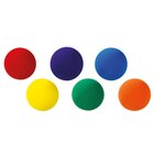 Satz mit 6 Mini-Softb�llen, je 9 cm Durchmesser, ab 3 Jahre