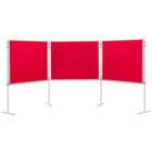 Compra Profi-Stellw�nde Komplett-Set A: Tafelreihe, Stoffbezug rot