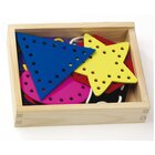 Geometrische Formen zum F�deln,  7 St�ck, 3-6 Jahre