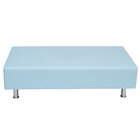 NEO Hockerelement, 2-Sitzer, H�he 38 cm, Stoff, Farbe: hellgr�n